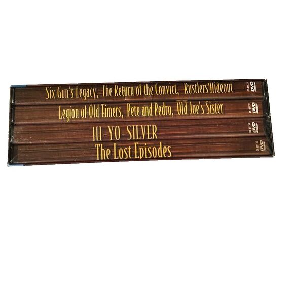 The Lone Ranger DVD Set  2001 Hi Yo Silver 4 Disc Tonto Western Cowboy Trigger - Picture 3 of 3